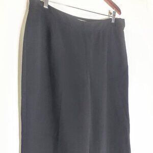 Jones Studio 12 Black Pencil Dress Pant  Vintage Chic Quality Women's Business